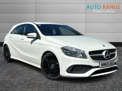 White Used 2016 Mercedes A200 AMG line Hatchback | £9,791 (Fair price)