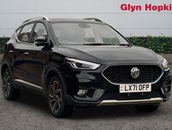 Black Used 2021 MG ZS Exclusive Sedan | £12,096 (Fair price)