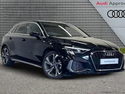 Black Used 2022 Audi A3 S-Line Hatchback | £24,495 (Fair price)