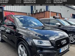 Black Used 2016 Audi Q5 S-line plus SUV | £11,295 (Fair price)