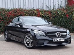Black Used 2023 Mercedes C43 AMG Premium Coupe | £43,498 (Expensive)