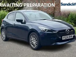 Blue Used 2024 Mazda 2 Exclusive-Line Hatchback | £15,029 (Good price)