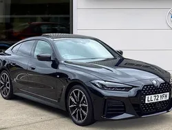Black Used 2022 BMW 420 Gran Coupé M Sport Coupe | £31,200 (Good price)