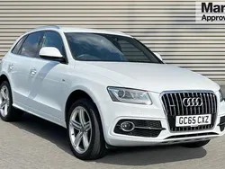 White Used 2016 Audi Q5 S-line plus SUV | £17,152 (Fair price)