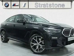 Black Used 2021 BMW X6 M Sport SUV | £39,459 (Good price)