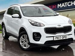 White Used 2017 Kia Sportage 2 SUV | £8,490 (Fair price)