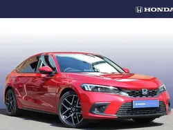 Red Used 2024 Honda Civic Advance Hatchback | £30,950 (Fair price)