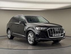 Mythos black metallic/mythos black metallic Used 2022 Audi Q7 S-Line SUV | £39,850 (Good price)