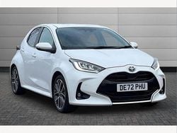White Used 2022 Toyota Yaris Hybrid Hatchback | £19,450 (A bit pricey)