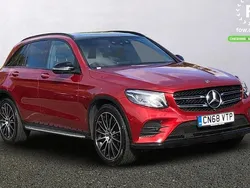 Red Used 2018 Mercedes GLC250 AMG Line Premium Estate | £21,799 (Fair price)