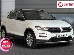 White Used 2018 VW T-Roc Design SUV | £12,990 (Good price)