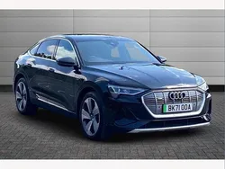 Black Used 2021 Audi e-tron Sportback S-Line SUV | £24,050 (Fair price)