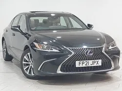 Black Used 2021 Lexus ES300H Sedan | £20,998 (Good price)
