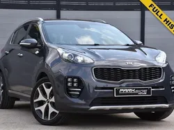 Silver Used 2017 Kia Sportage GT-Line SUV | £10,350 (Good price)