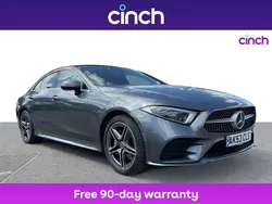 Grey Used 2018 Mercedes CLS350 AMG Line Premium Plus Coupe | £23,739 (Fair price)