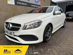 White Used 2016 Mercedes A200 AMG line Hatchback | £8,395 (Fair price)