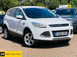 White Used 2016 Ford Kuga Zetec SUV | £7,997 (Fair price)