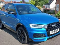 Blue Used 2018 Audi Q3 Black Edition SUV | £17,099 (Fair price)