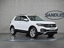 White Used 2020 VW T-Cross SE SUV | £14,499 (Fair price)