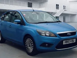 Blue Used 2010 Ford Focus Titanium Hatchback | £2,000 (Fair price)