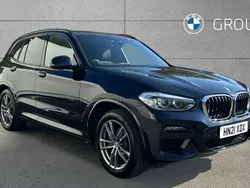 Black Used 2021 BMW X3 M Sport SUV | £27,995 (Good price)