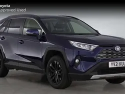 Blue Used 2021 Toyota RAV4 Hybrid Design SUV | £24,650 (Good price)
