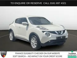 White Used 2018 Nissan Juke N-Connecta SUV | £7,740 (Fair price)