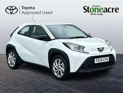 White Used 2024 Toyota Aygo PURE Hatchback | £13,250 (Fair price)