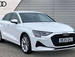 White Used 2025 Audi A3 e-tron Sport Hatchback | £26,990 (Fair price)