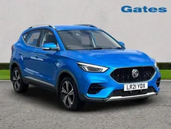 Blue Used 2021 MG ZS Excite Sedan | £10,650 (Fair price)