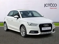 White Used 2017 Audi A1 S-Line Hatchback | £9,120 (Fair price)