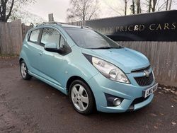 Blue Used 2012 Chevrolet Spark LT Hatchback | £1,889 (Fair price)