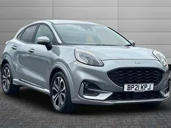 Silver Used 2021 Ford Puma ST-Line Hatchback | £14,490 (Fair price)