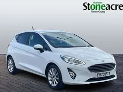 White Used 2020 Ford Fiesta Titanium Hatchback | £11,495 (Fair price)