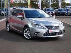 Silver Used 2018 Lexus CT200h Luxury Line Hatchback | £13,898 (Fair price)