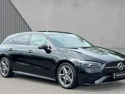 Cosmos black metallic Used 2024 Mercedes CLA200 Executive Estate | £27,411 (Fair price)