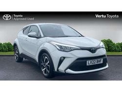 White Used 2022 Toyota C-HR Design SUV | £18,195 (Fair price)