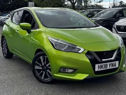 Green Used 2018 Nissan Micra N-Connecta Hatchback | £7,990 (Fair price)
