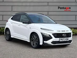 White Used 2022 Hyundai Kona N Line SUV | £13,995 (Fair price)