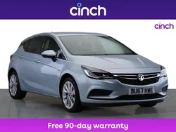 Silver Used 2017 Vauxhall Astra Design Edition Hatchback | £7,699 (Fair price)