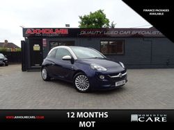 Blue Used 2013 Vauxhall Adam Glam Hatchback | £4,495 (Fair price)