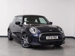 Blue Used 2021 Mini Cooper Exclusive Hatchback | £17,498 (A bit pricey)