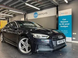 Blue Used 2018 Audi A5 S-Line Coupe | £16,295 (Super price)