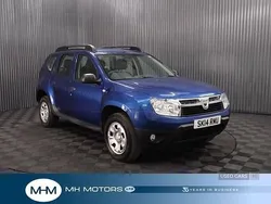 Blue Used 2014 Dacia Duster Ambiance SUV | £3,795 (Fair price)