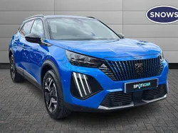 Vertigo blue Used 2024 Peugeot 2008 GT SUV | £20,414 (Fair price)