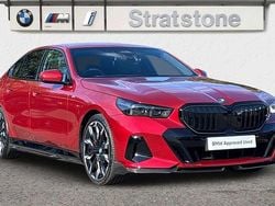 Red Used 2025 BMW 550e M Sport | £65,750 (Fair price)