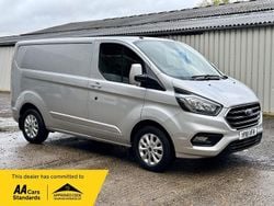 Silver Used 2018 Ford Transit Custom Limited Van | £10,995 (Fair price)