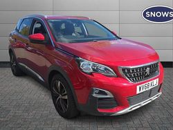 Red Used 2018 Peugeot 3008 Allure SUV | £10,251 (Fair price)