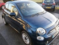Blue Used 2019 Fiat 500 Lounge Hatchback | £7,995 (Fair price)