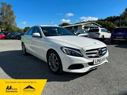 White Used 2016 Mercedes C200 Sedan | £7,495 (Fair price)